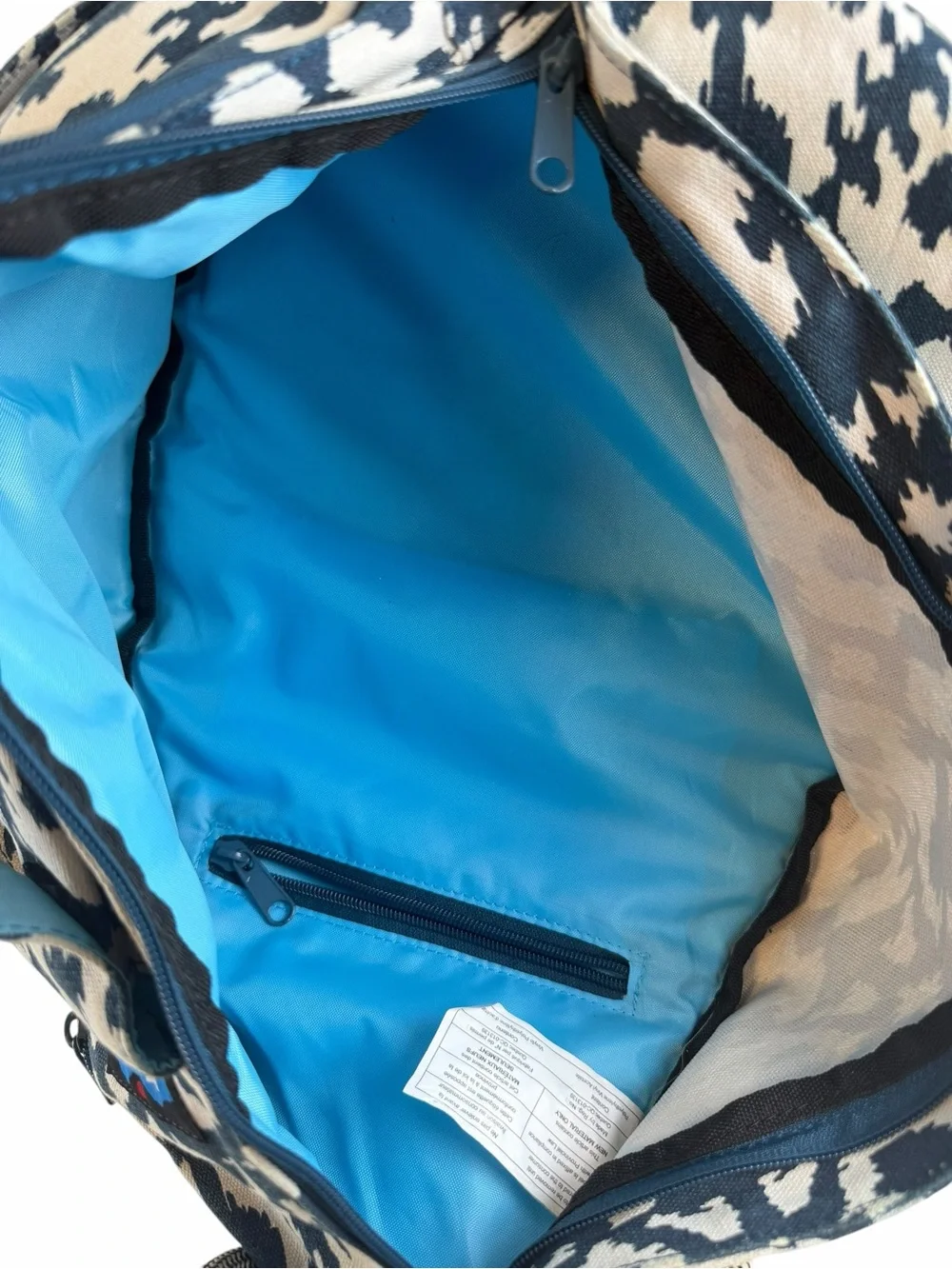KAVU Rope Sling Bag Ikat Print Canvas‎ Crossbody Backpack